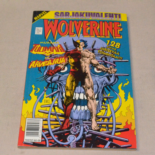 Sarjakuvalehti 05 - 1992 Wolverine